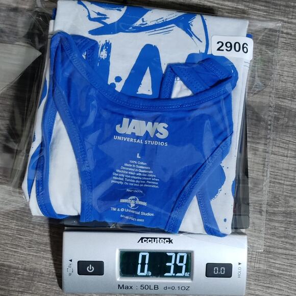 RARE Amity Island Jaws Universal Studios Tank Top Size LARGE Collectible NWT - Picture 11 of 11